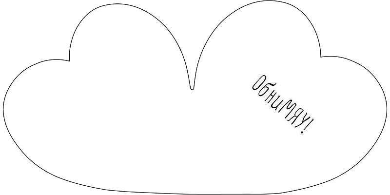 Открытка мини 6х6см "кошка"