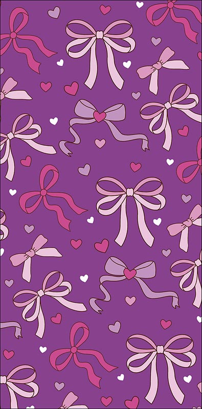 Конверт для денег "бантики" блёстки