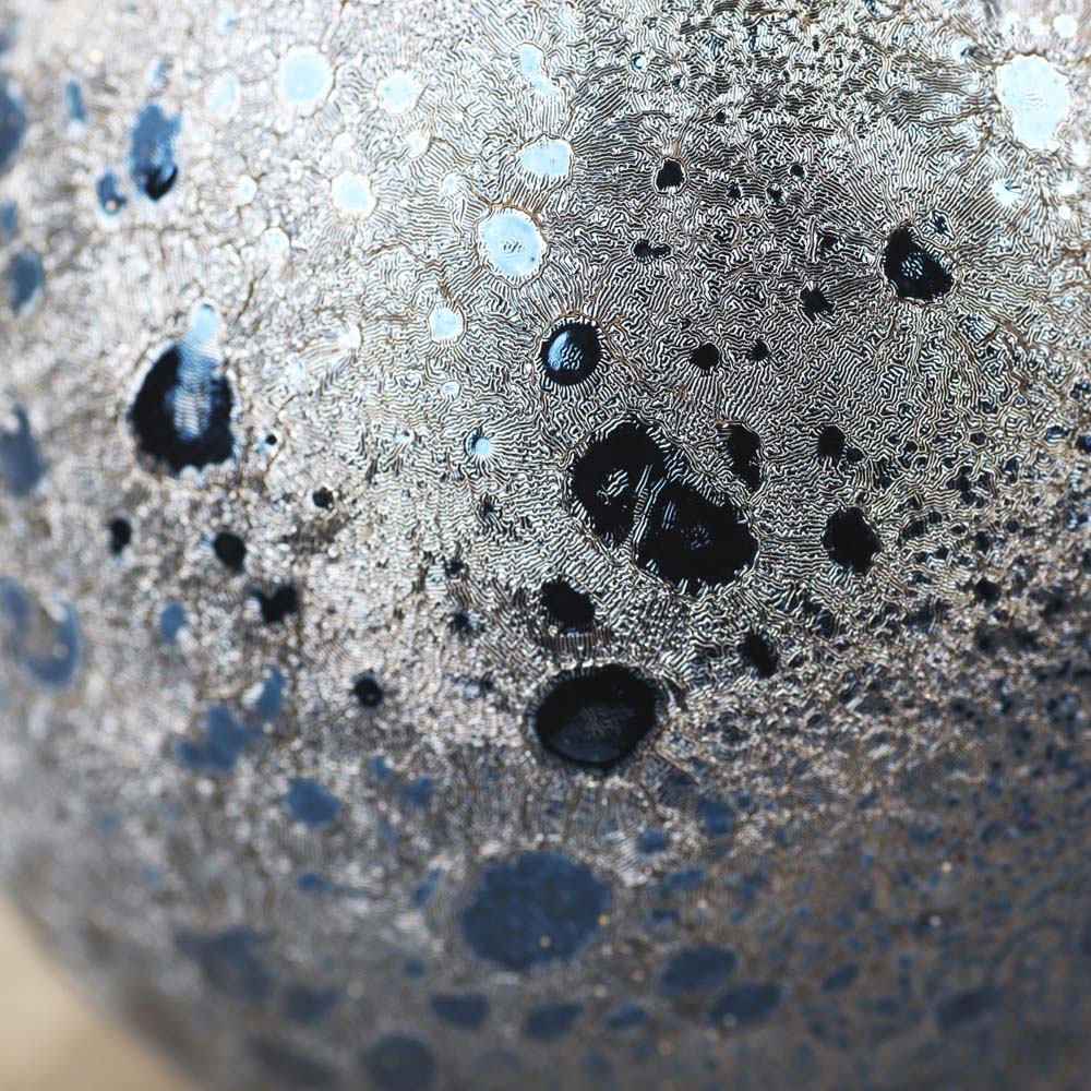 Набор шаров 8см 10шт "dark night" синий