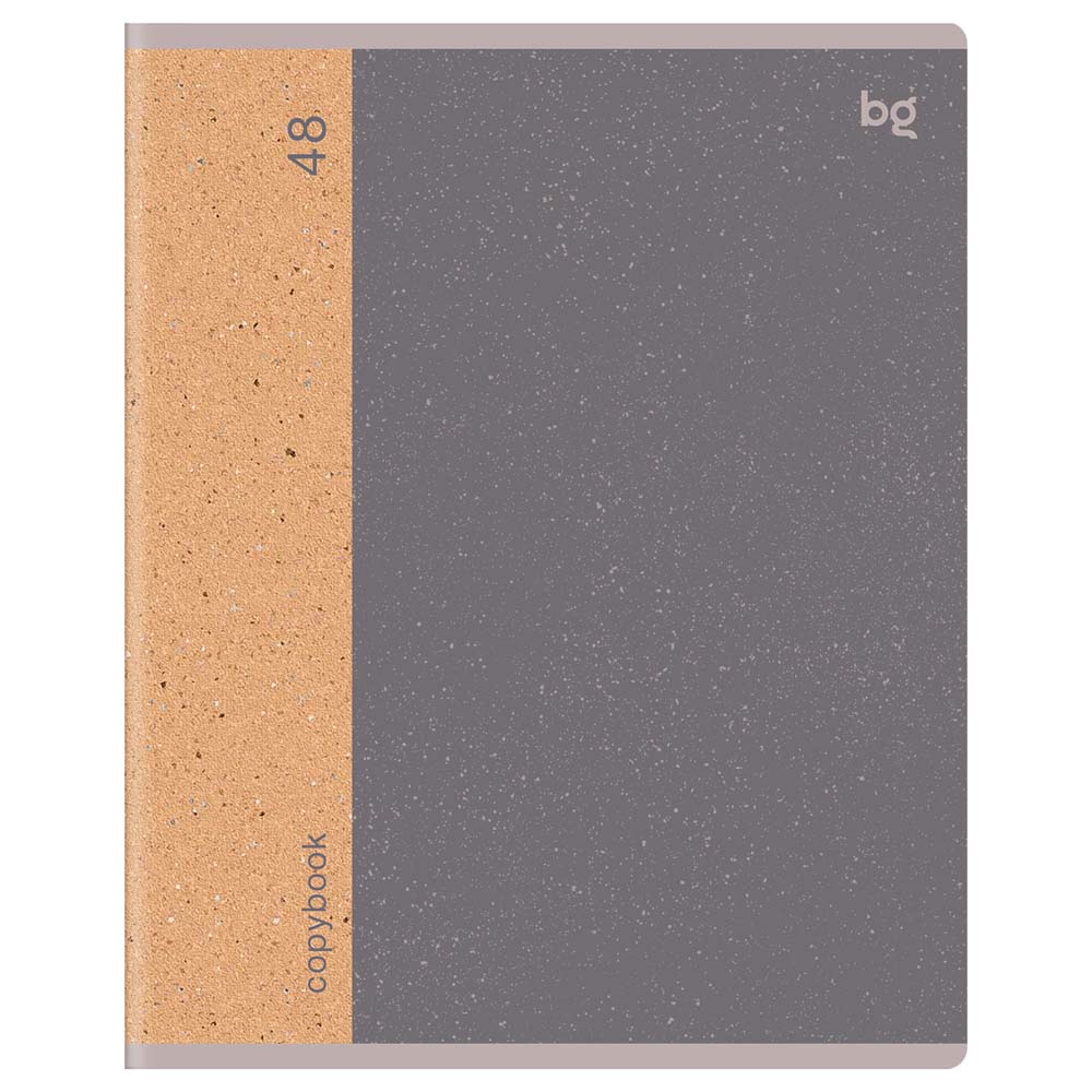 Тетрадь 48л. кл. "крафт" (bg) б/б,асс-т