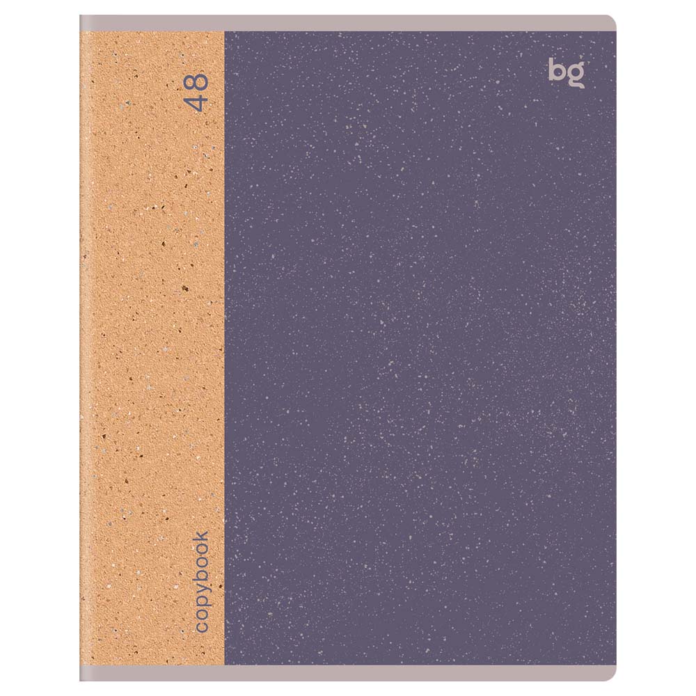 Тетрадь 48л. кл. "крафт" (bg) б/б,асс-т