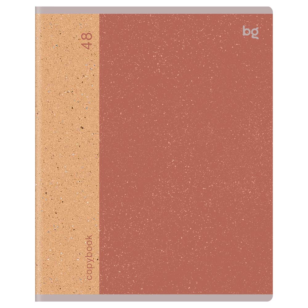 Тетрадь 48л. кл. "крафт" (bg) б/б,асс-т