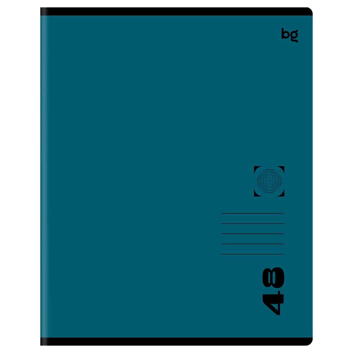 Тетрадь 48л. кл. "тёмные цвета" (bg) б/б,мат.лам.,асс-т