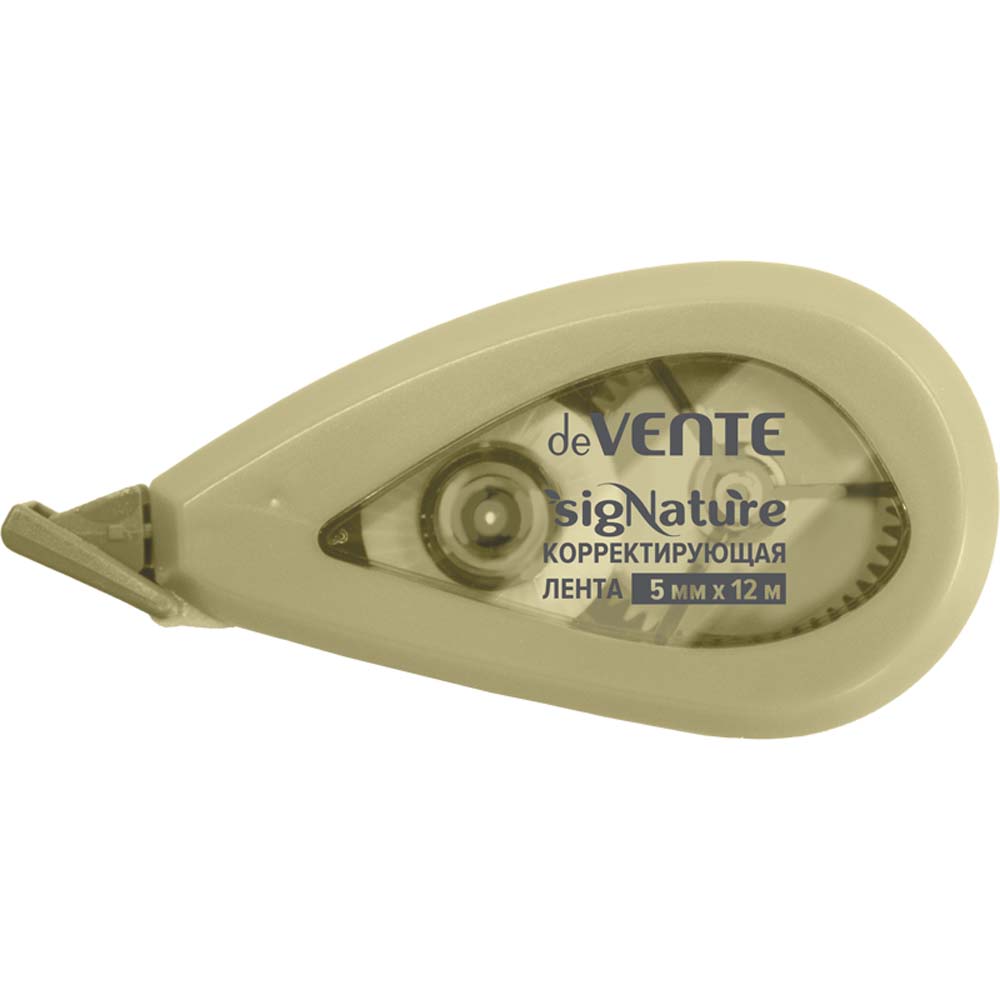 Корректирующая лента devente "signature" 5ммх12м оливковый