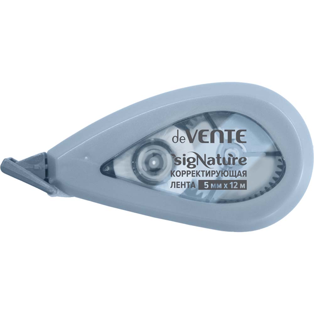 Корректирующая лента devente "signature" 5ммх12м сумеречный синий