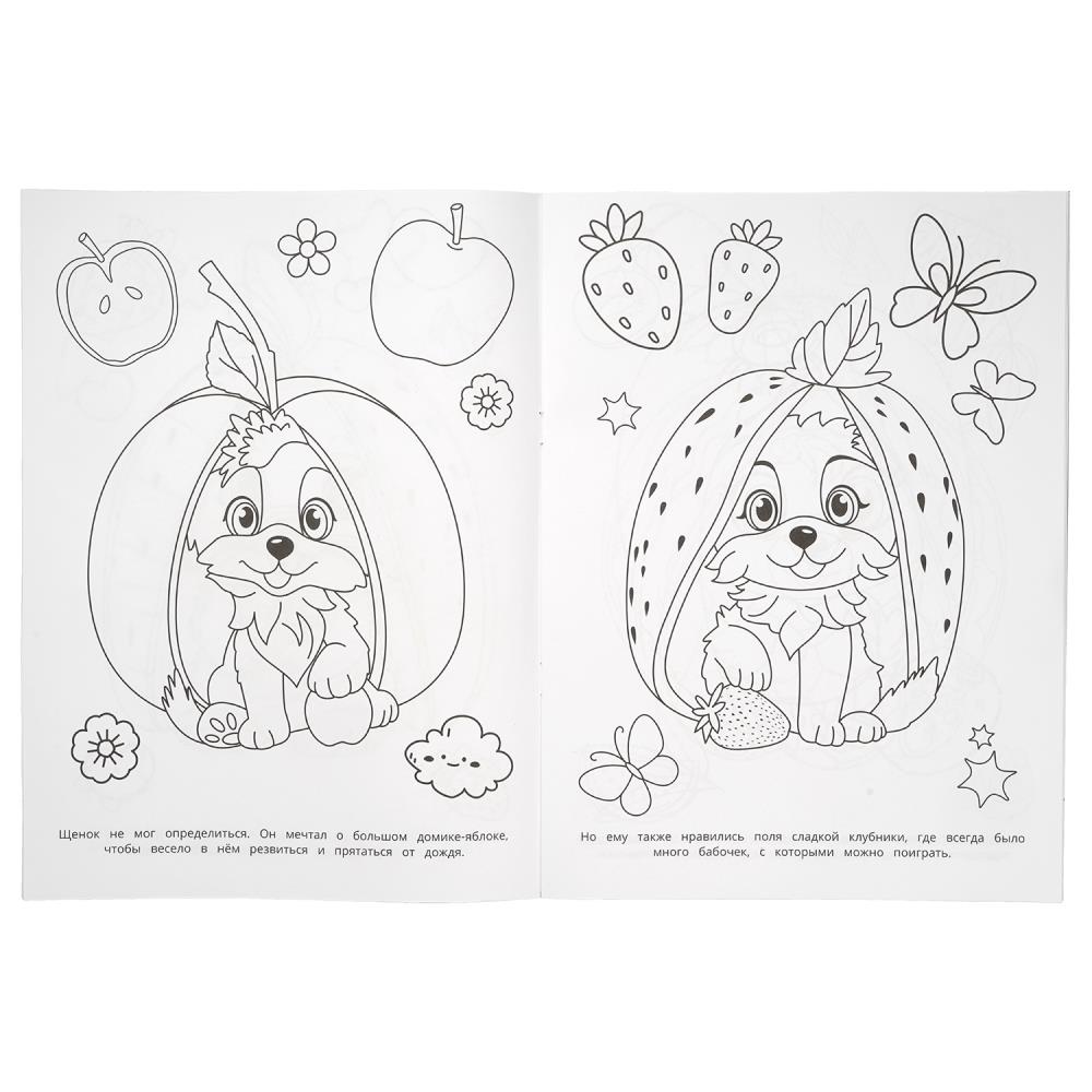 Раскраска "домик мечты" а4 (умка)