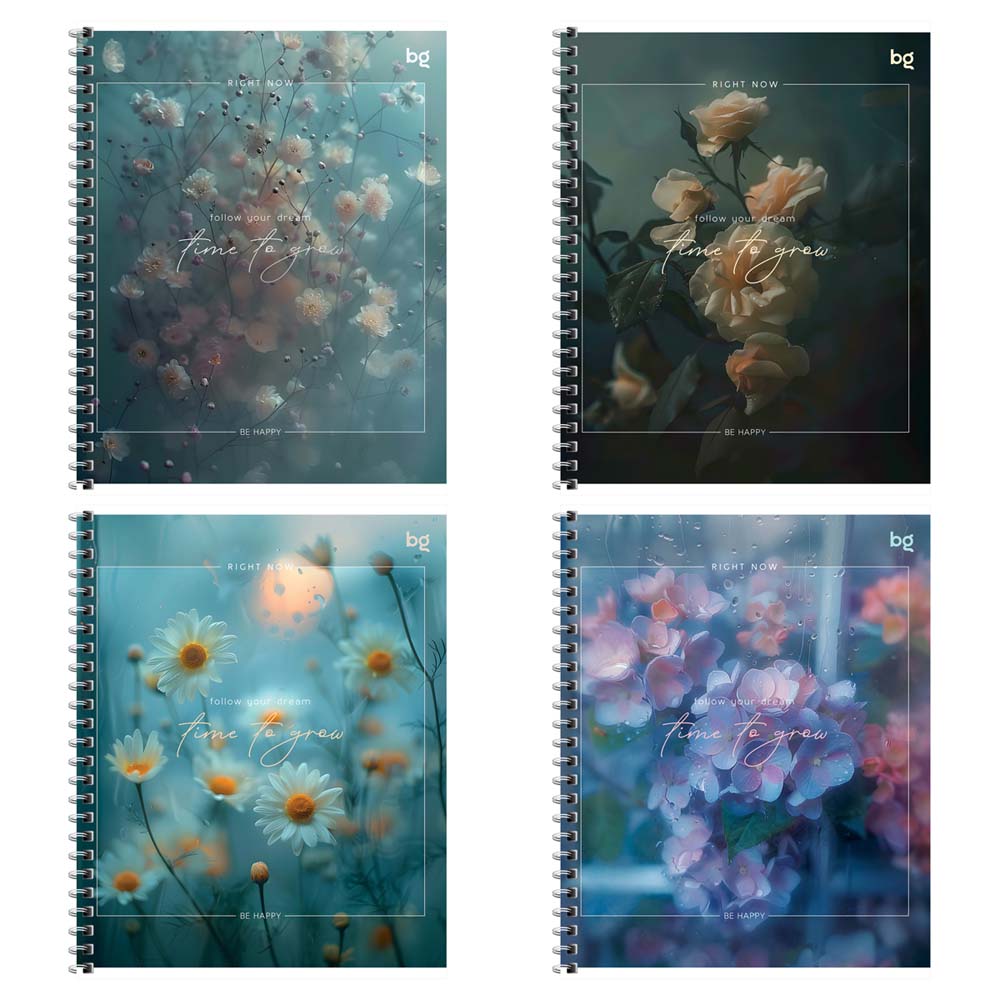 Тетрадь на гребне 48л. кл. "за мечтой" (bg) б/б,лак,асс-т