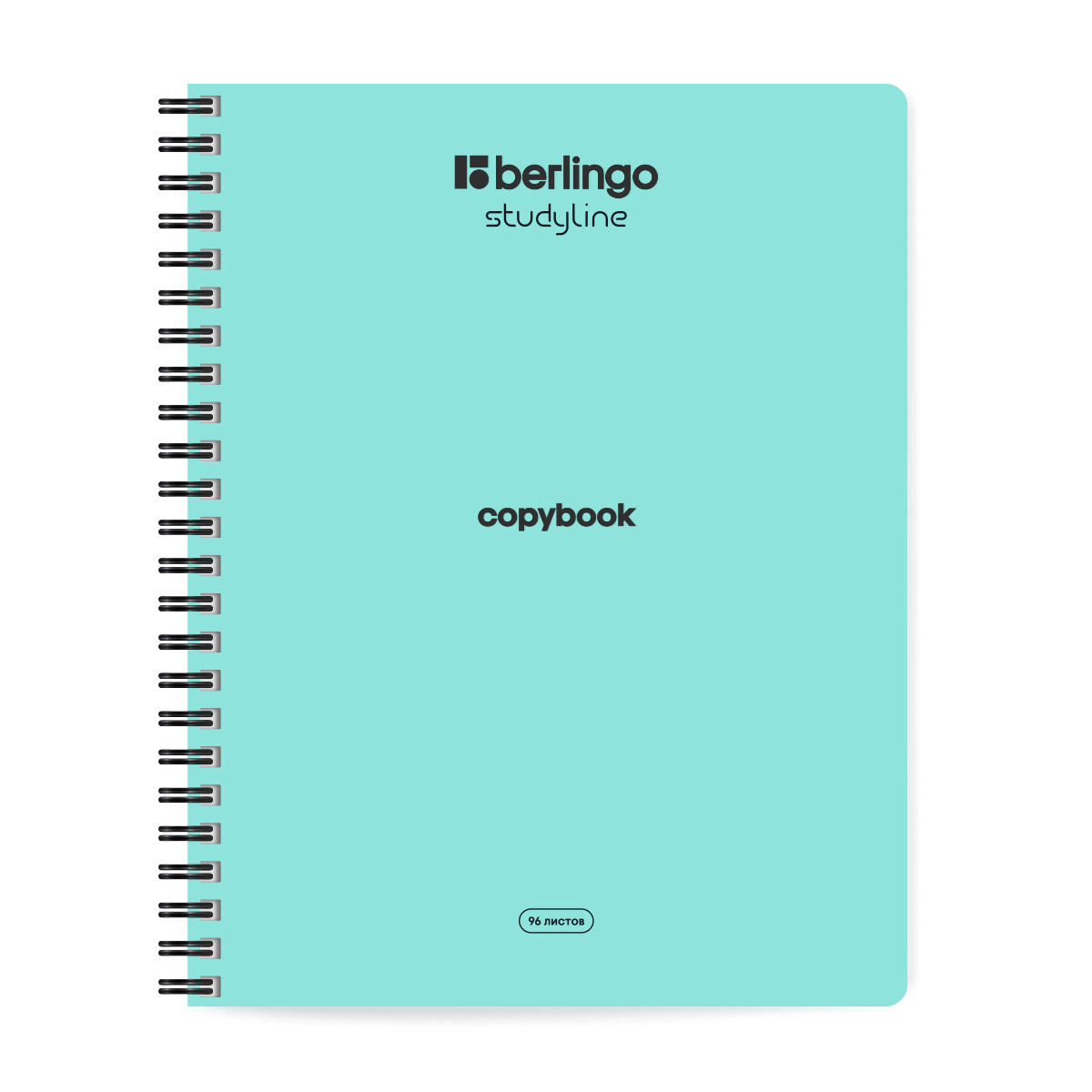 Тетрадь на гребне 96л. кл. "instinct" (berlingo) б/б,мат.лам.,выб.лак,асс-т