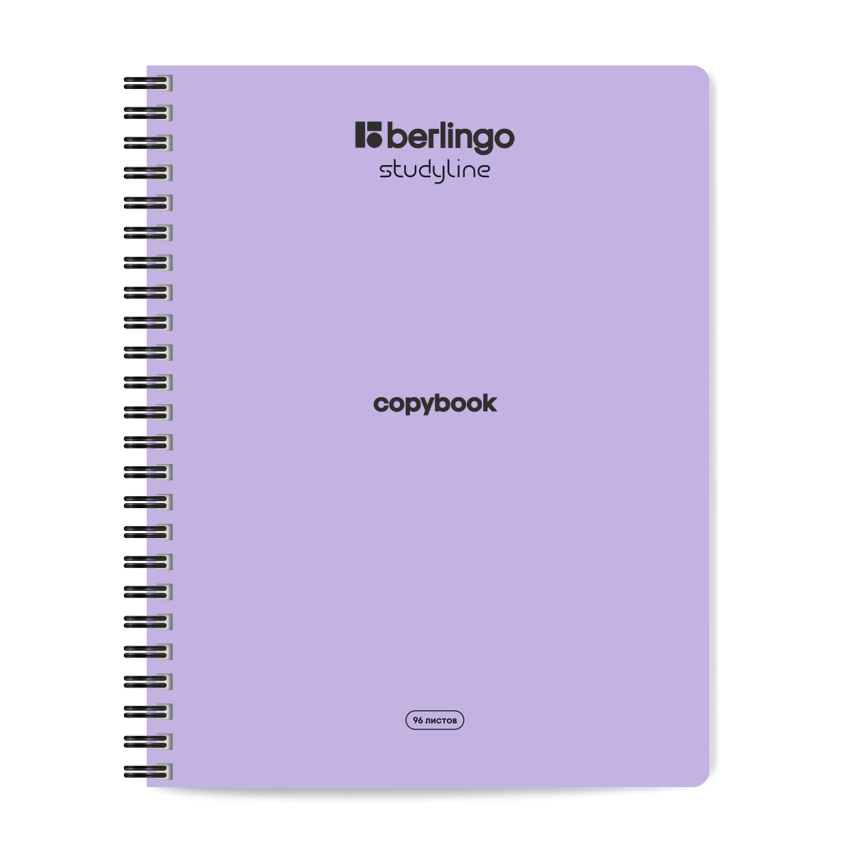 Тетрадь на гребне 96л. кл. "instinct" (berlingo) б/б,мат.лам.,выб.лак,асс-т
