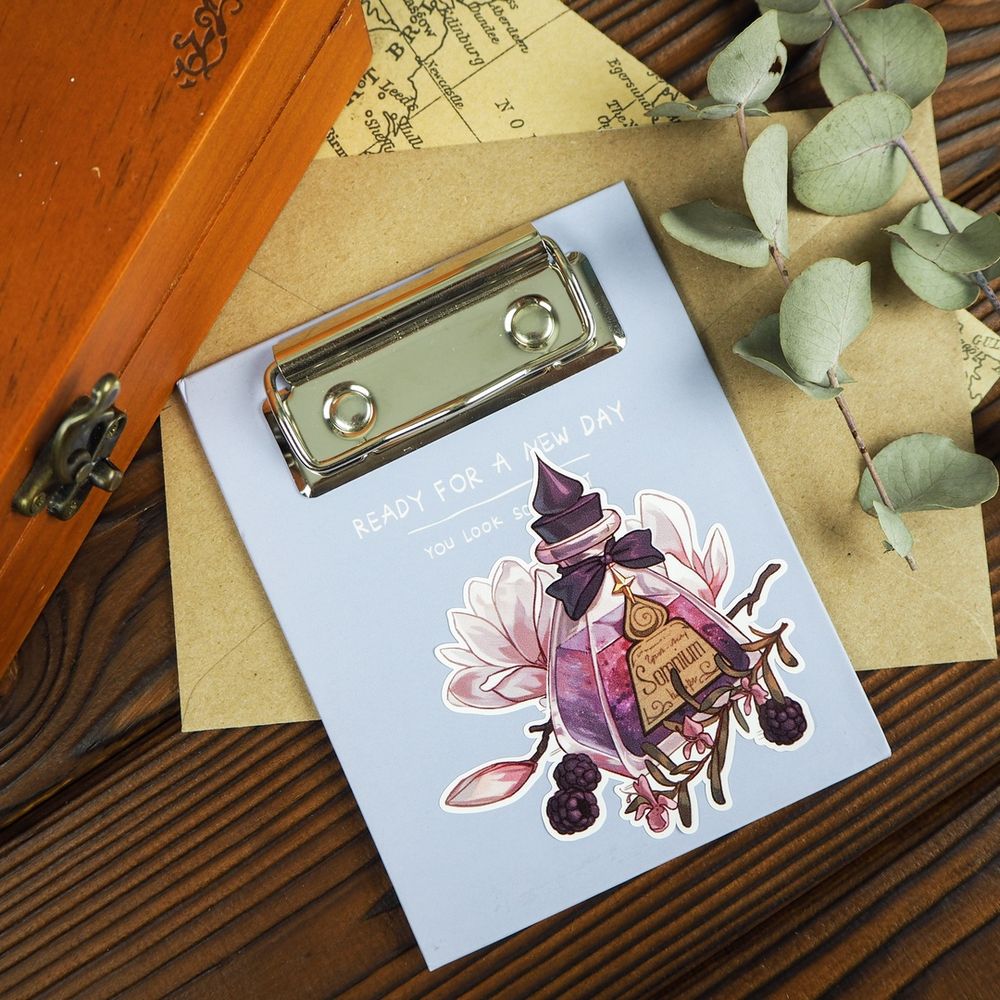 Наклейки 9х9см potion 4