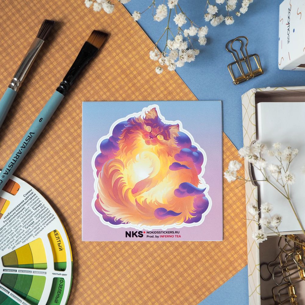 Наклейки 9х9см weather 2