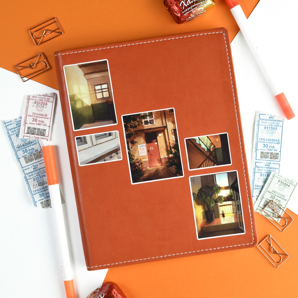 Наклейки а5 pod_ezd