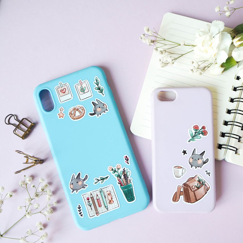 Наклейки винил а4 planner '21