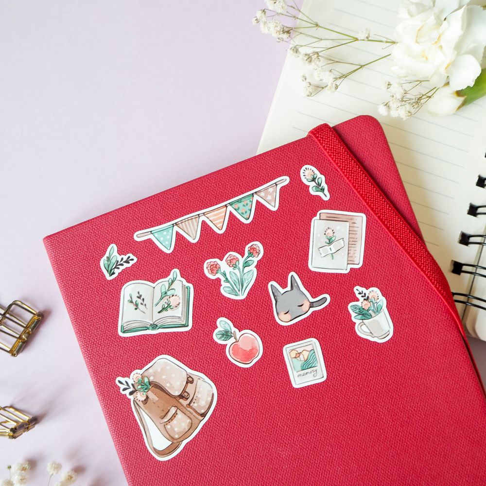 Наклейки винил а4 planner '21