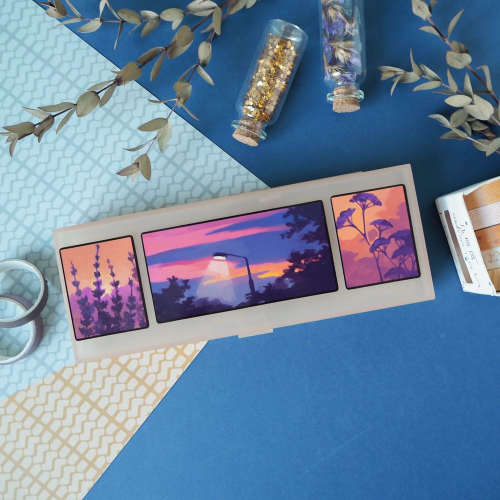 Наклейки винил а4 sunset 21