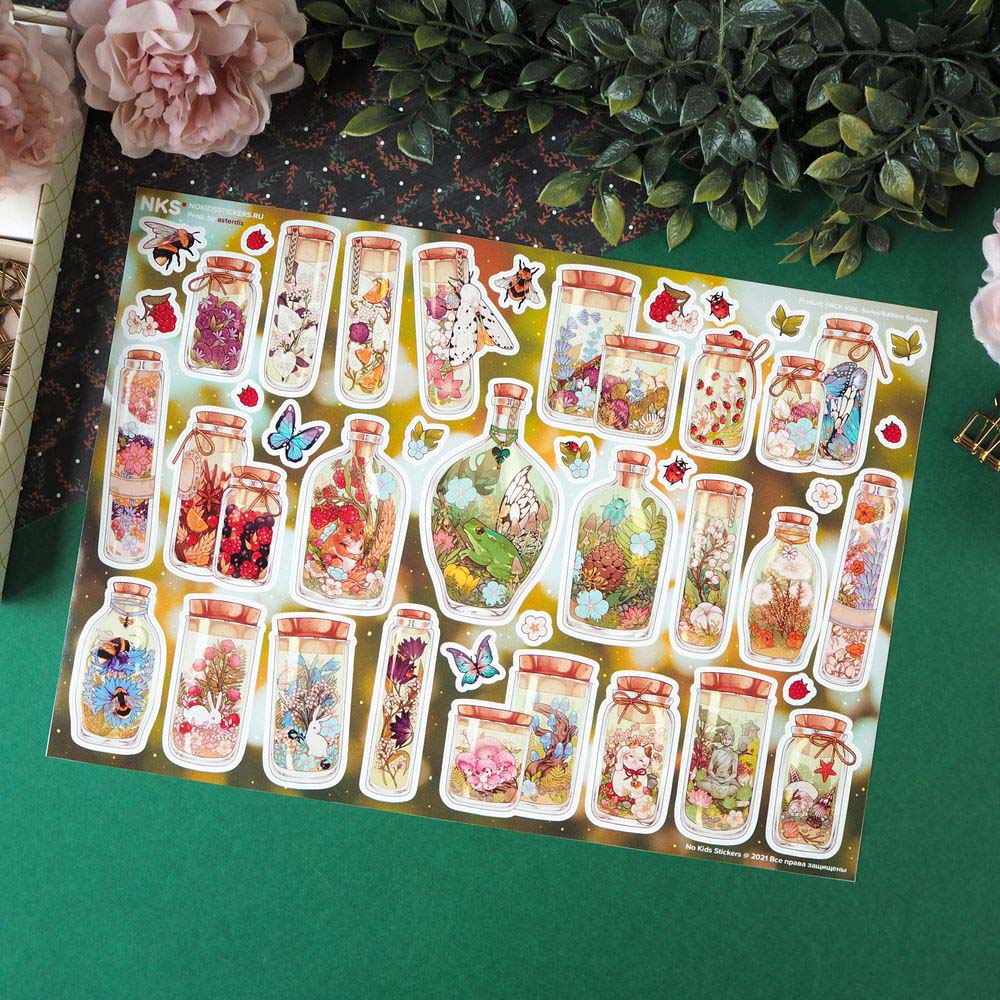 Наклейки винил а4 vial