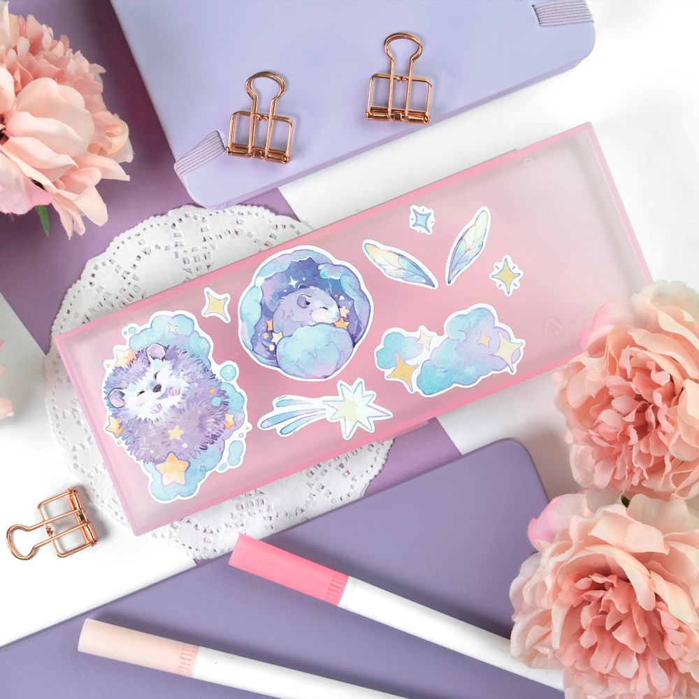 Наклейки 15х15см catnap