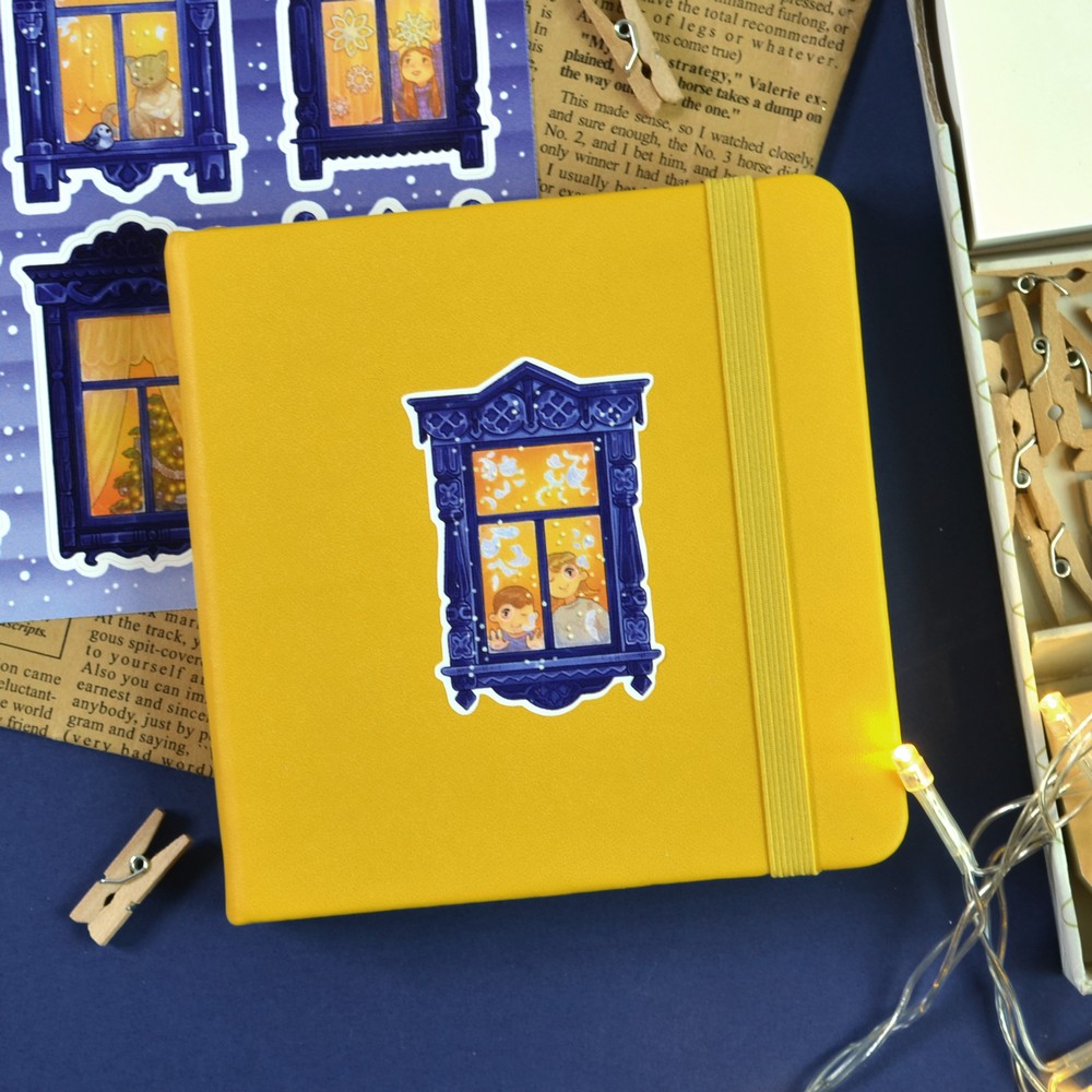 Наклейки 15х15см village day