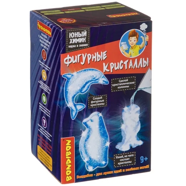 набор для опытов науки с буки "фигурные кристаллы" Набор для опытов науки с буки "фигурные кристаллы"
