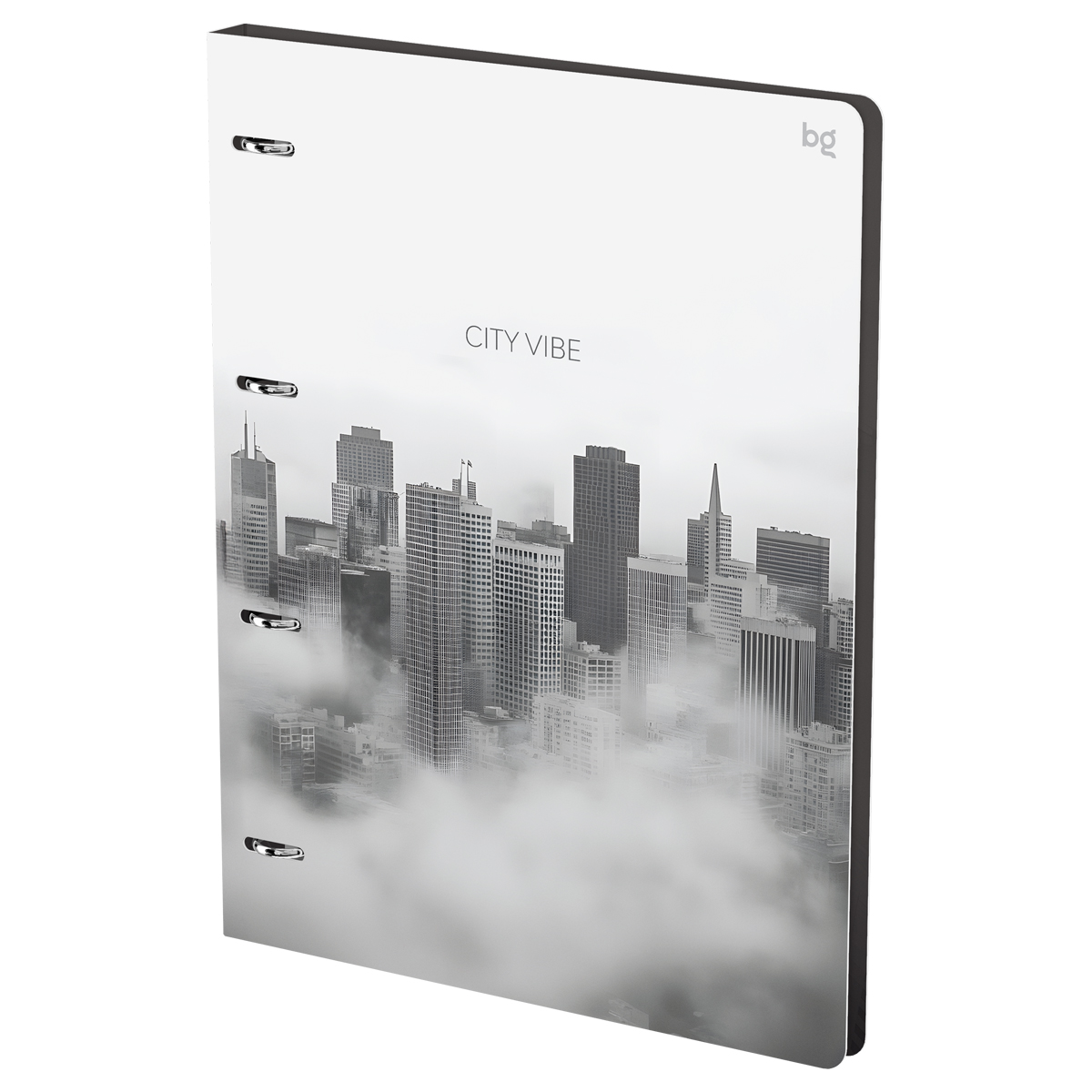 тетрадь на кольцах а4 120л. кл. тв.обл. "city" (bg) мат.лам. Тетрадь на кольцах а4 120л. кл. тв.обл. "city" (bg) мат.лам.