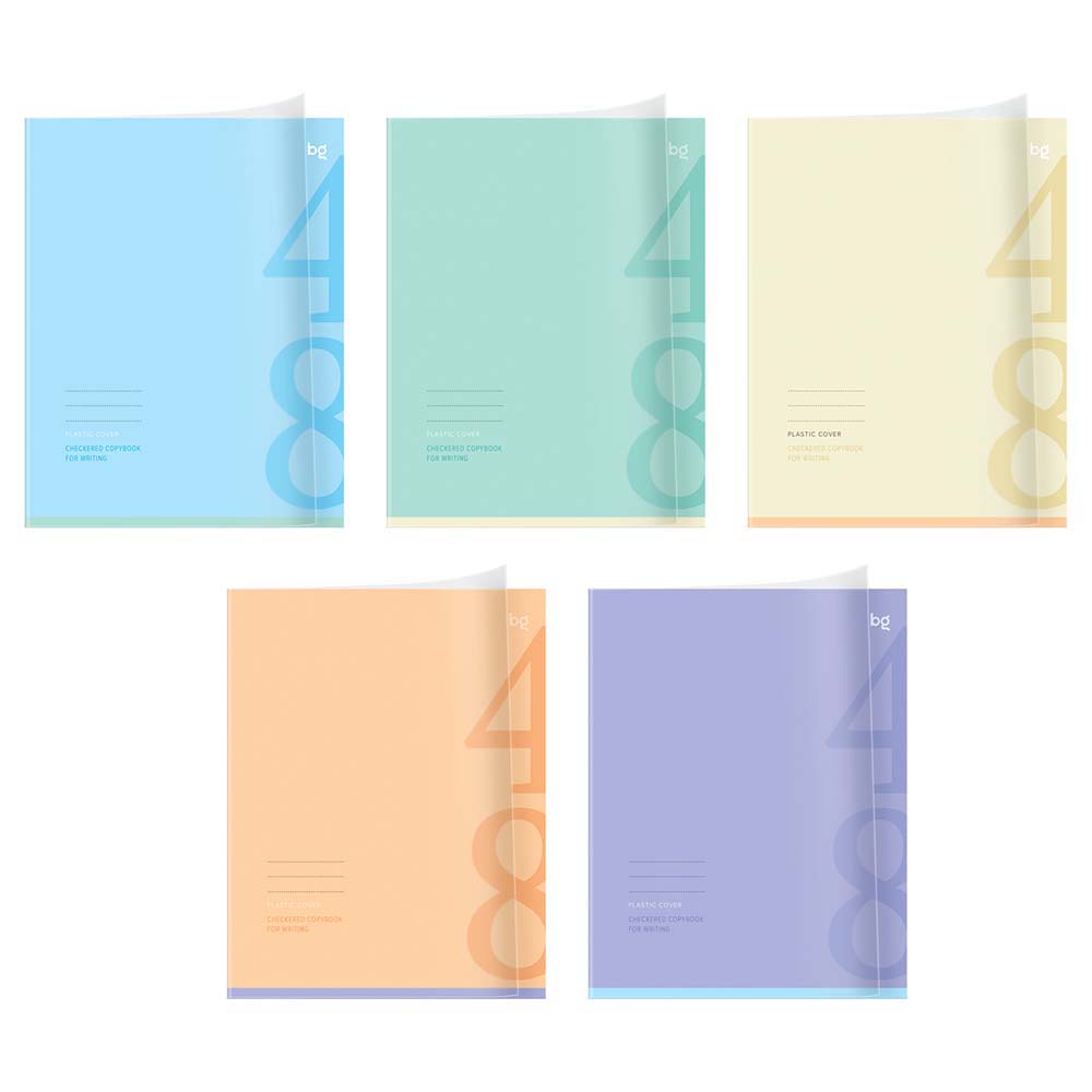 тетрадь 48л. кл. "delicate colors" (bg) б/б,пласт.обл.,асс-т Тетрадь 48л. кл. "delicate colors" (bg) б/б,пласт.обл.,асс-т