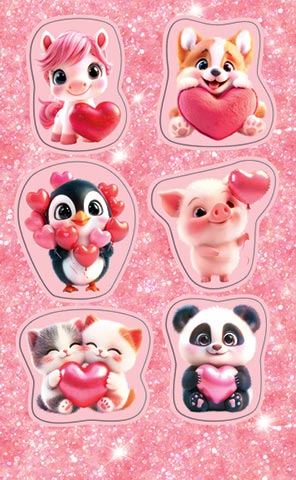 Наклейки а6