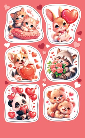 Наклейки а6