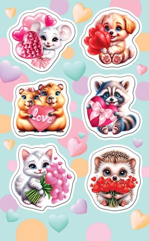 Наклейки а6