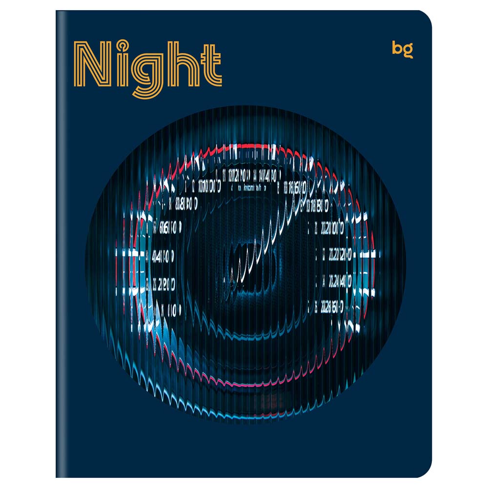 Тетрадь 96л. кл. "night" (bg) б/б,выб.лак,асс-т