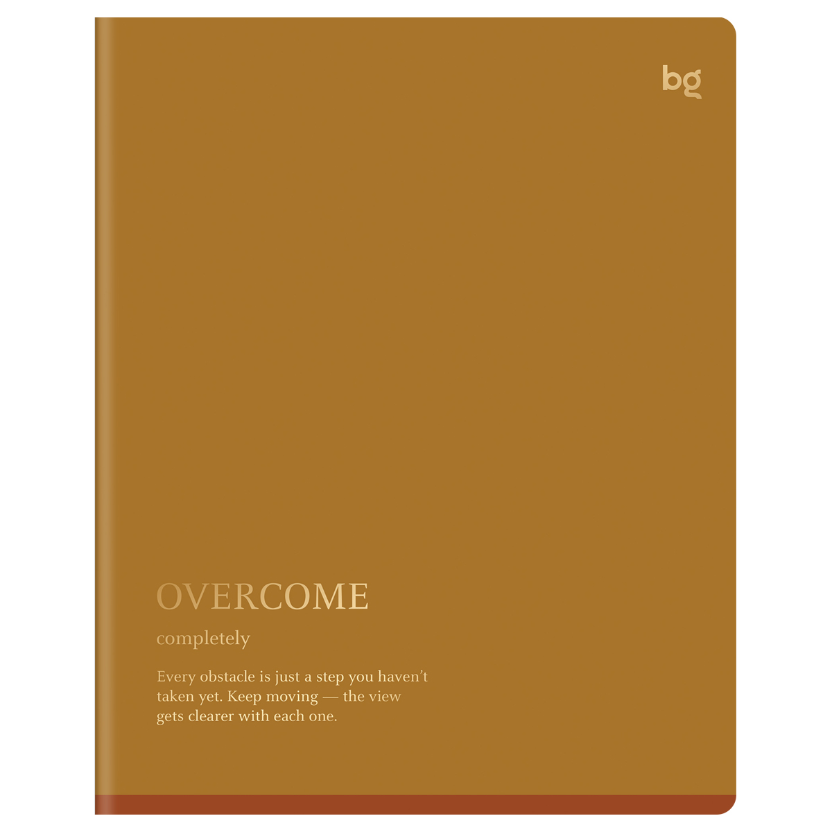 Тетрадь 96л. кл. "persevere" (bg) б/б,тиснен.фольгой,асс-т