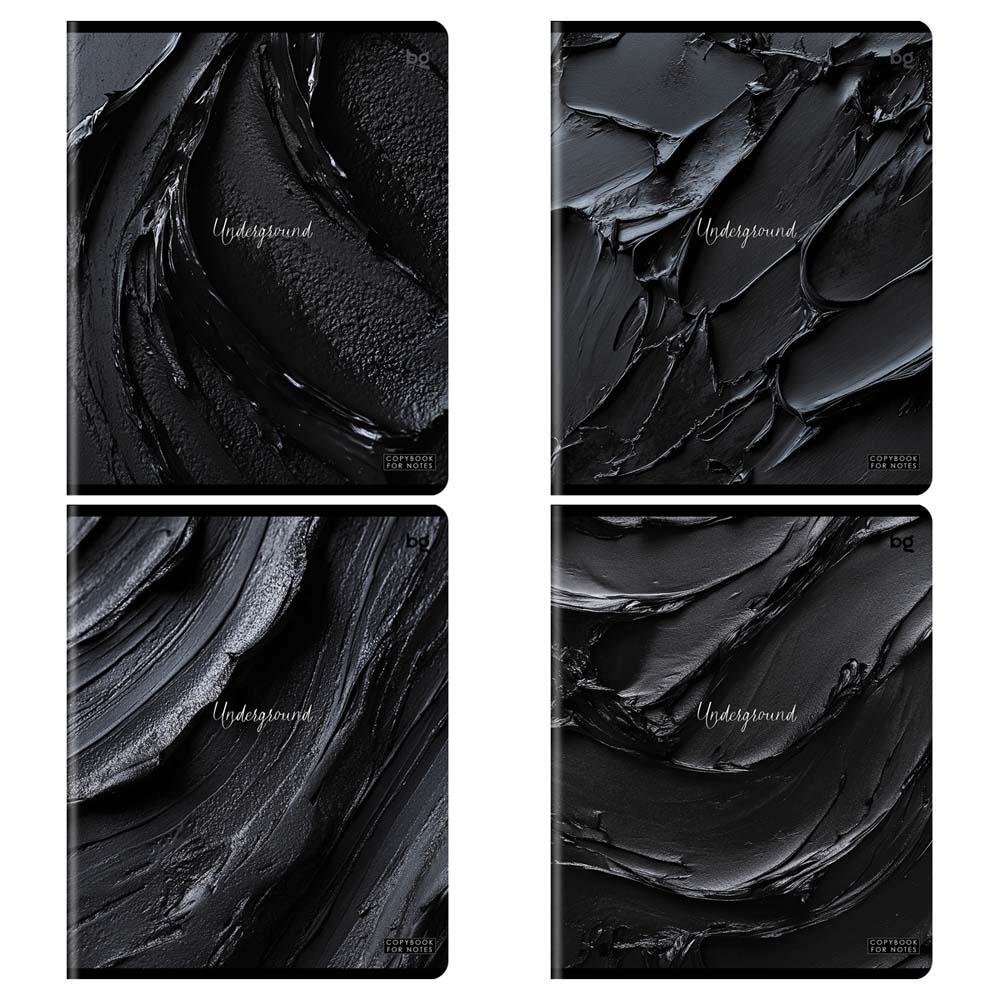 Тетрадь 96л. кл. "underground" (bg) б/б,глянц.лам.,асс-т