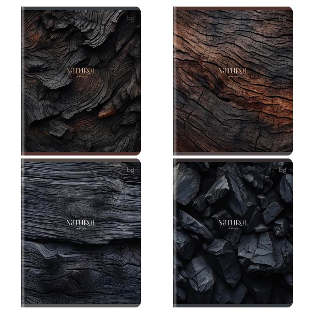 Тетрадь 96л. кл. "текстура" (bg) б/б,мат.лам.,тиснен.фольгой,асс-т