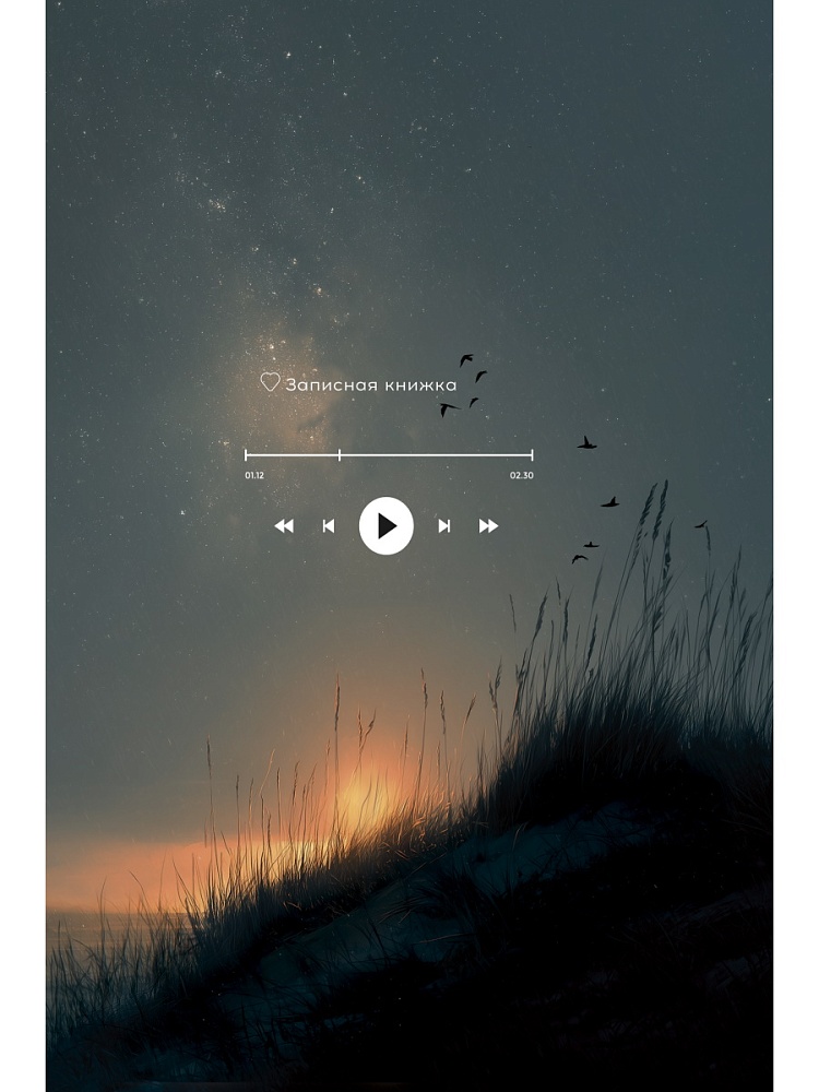 книжка записная а5 тв.обл. 80л. кл. "природа и музыка-1" (проф-пресс) глянц.лам.,лён Книжка записная а5 тв.обл. 80л. кл. "природа и музыка-1" (проф-пресс) глянц.лам.,лён