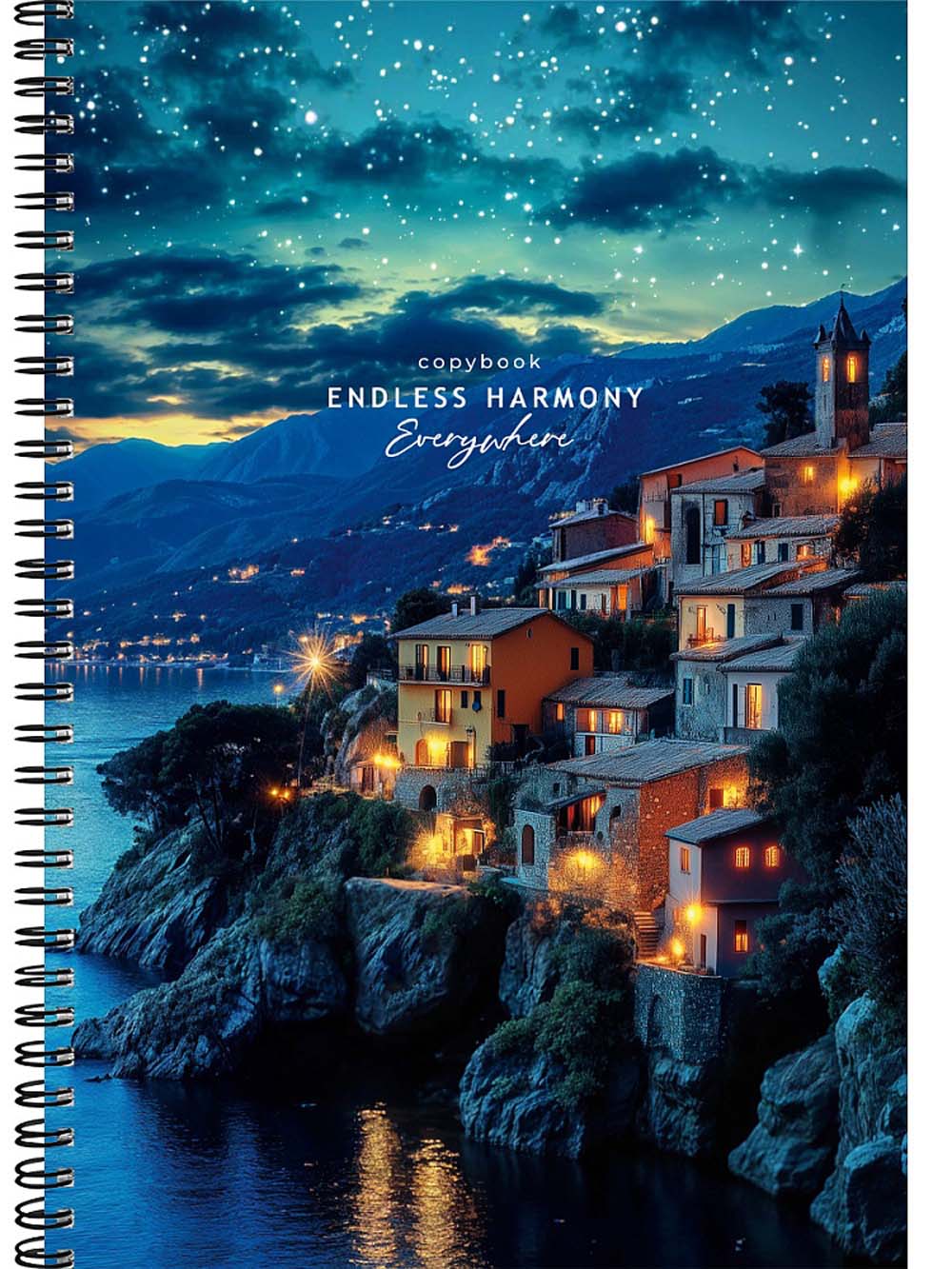 тетрадь а4 гребень 80л. кл. "ночной город у моря" (проф-пресс) б/б Тетрадь а4 гребень 80л. кл. "ночной город у моря" (проф-пресс) б/б