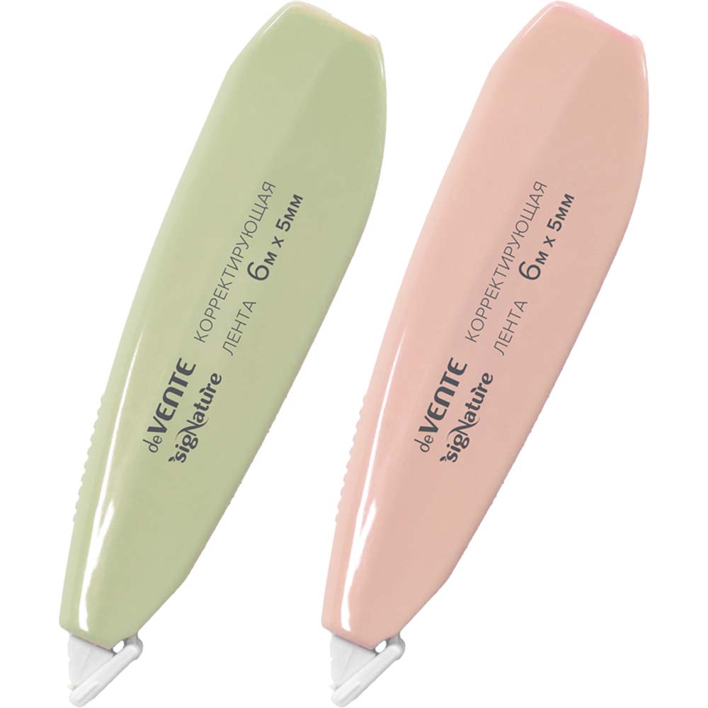 корректирующая лента devente "signature" 5ммх6м асс-т Корректирующая лента devente "signature" 5ммх6м асс-т