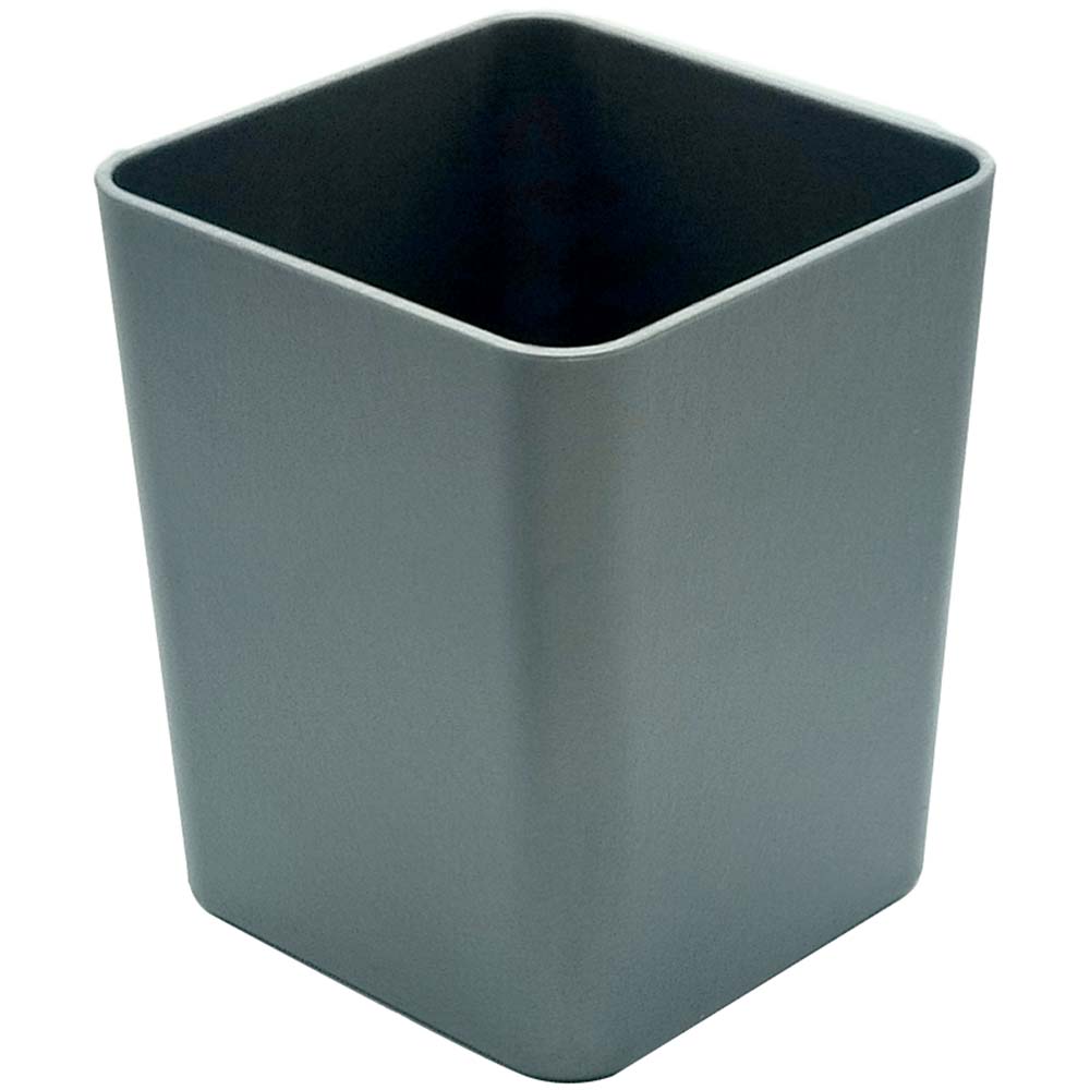 подставка для ручек devente 9х7х7см серая Подставка для ручек devente 9х7х7см серая