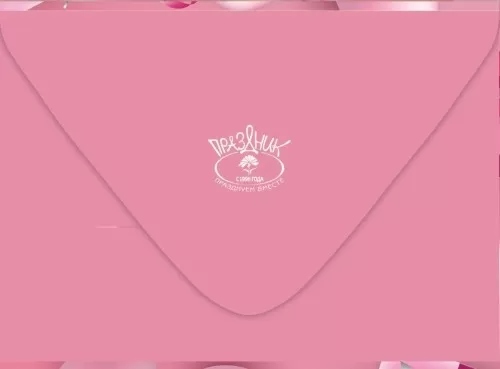 Конверт для подарочного сертификата лак