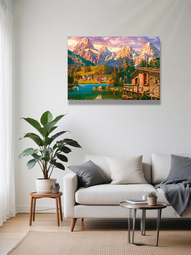 Пазлы 1000 дет. "доломитовые альпы"