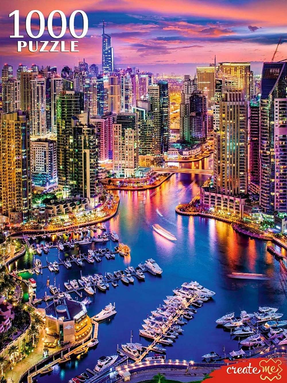 пазлы 1000 дет. "дубай с высоты" (рыжий кот) Пазлы 1000 дет. "дубай с высоты" (рыжий кот)
