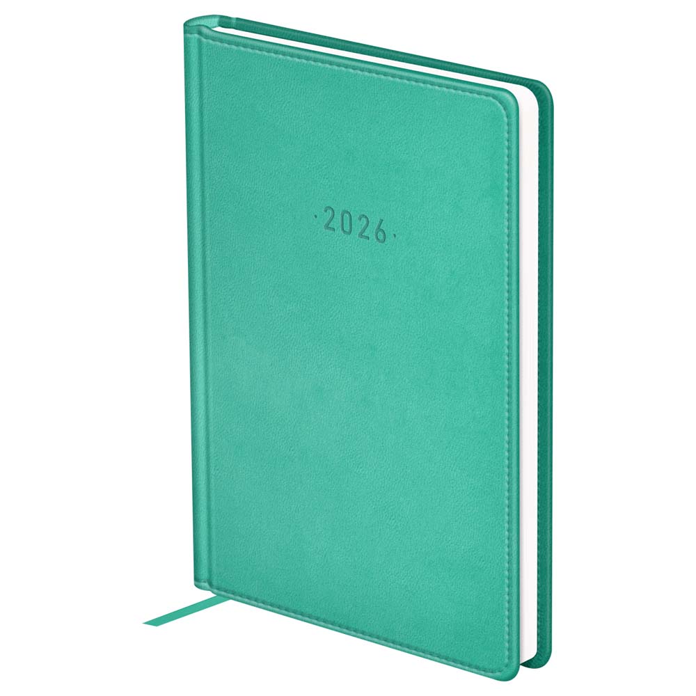 ежедневник 2026 а6 bg "winner. light teal" бирюзовый кож.зам. Ежедневник 2026 а6 bg "winner. light teal" бирюзовый кож.зам.