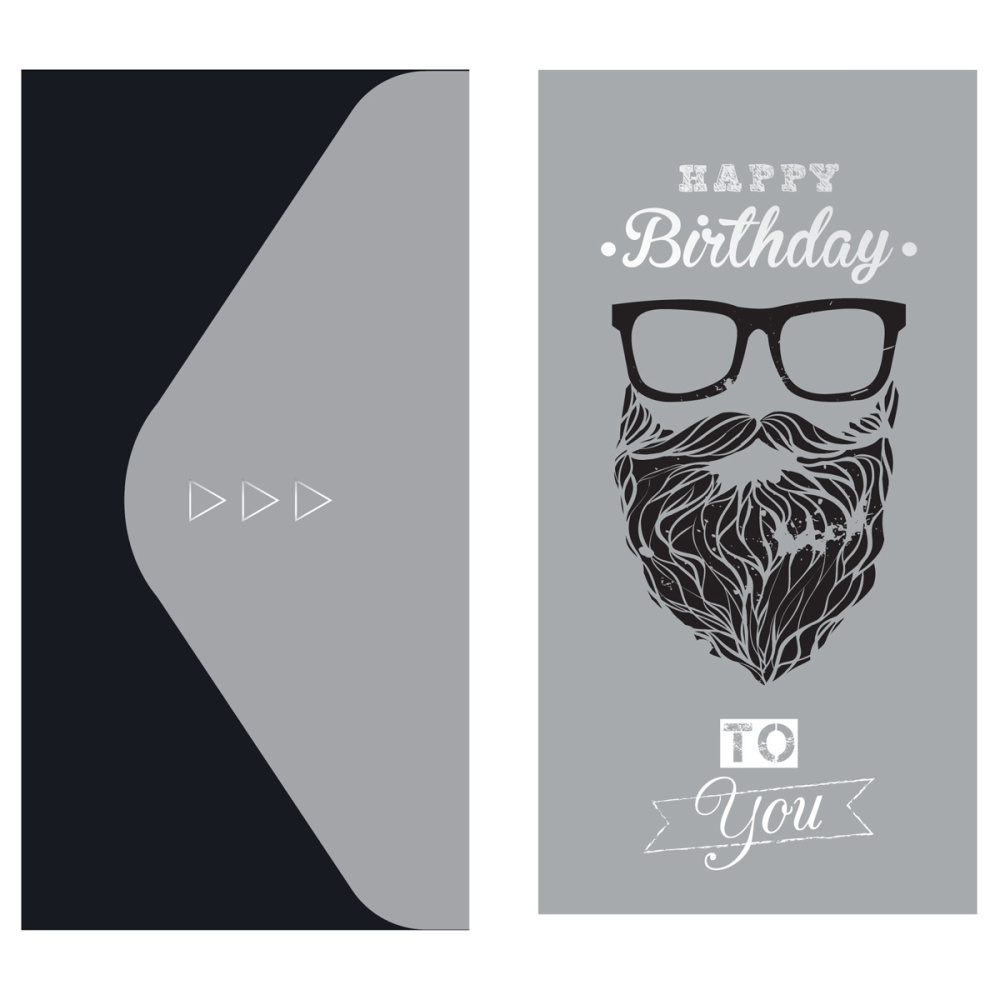 конверт для денег "meshu" men's style фольга Конверт для денег "meshu" men's style фольга