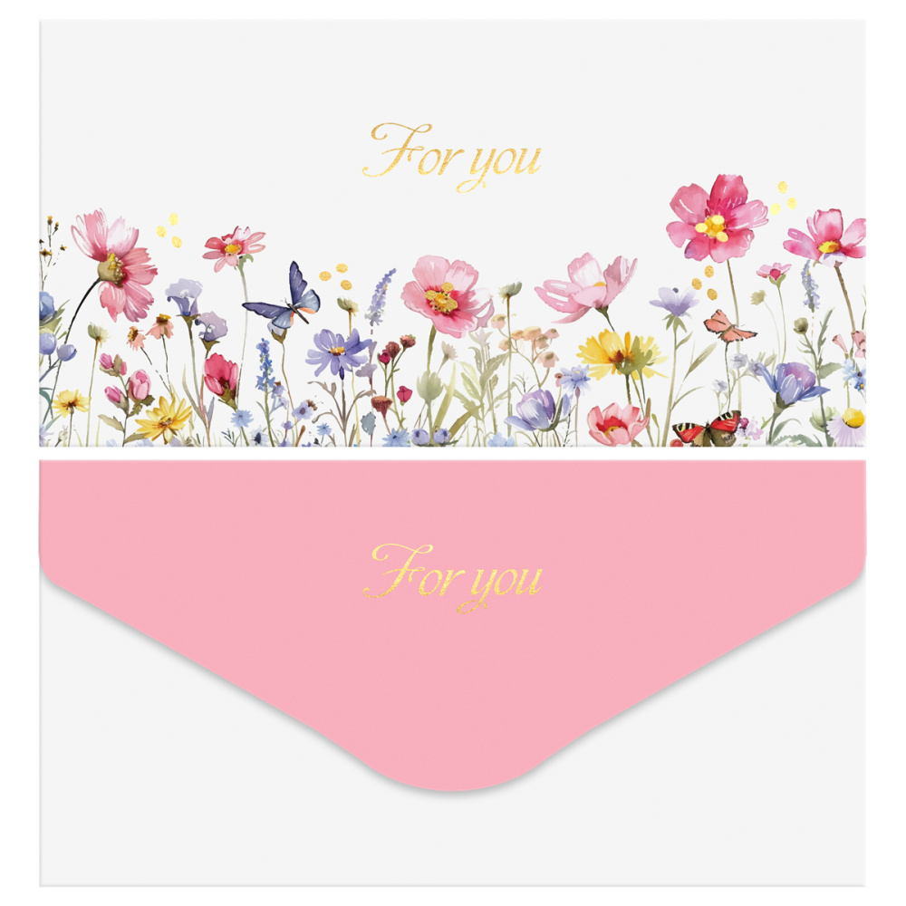 конверт для денег "meshu" for you софт тач фольга Конверт для денег "meshu" for you софт тач фольга