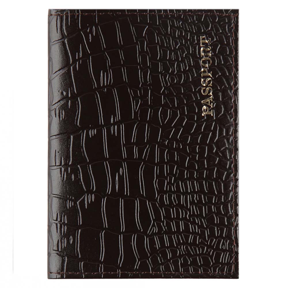 обложка д/паспорта нат.кожа klerk "cayman" бордовая лак Обложка д/паспорта нат.кожа klerk "cayman" бордовая лак