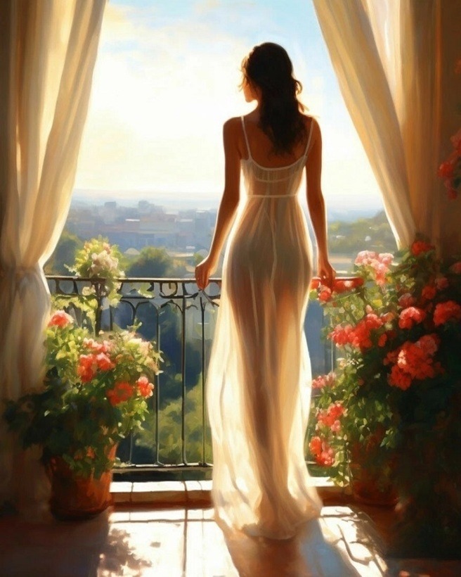 набор д/творч. картина по номерам 40х50см "раннее утро" Набор д/творч. картина по номерам 40х50см "раннее утро"