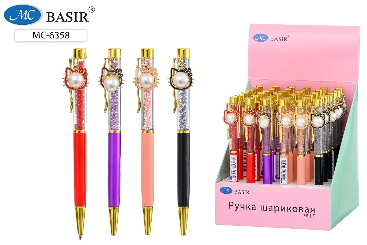 ручка шар. авт.пов.мех. "котёнок" синяя асс-т Ручка шар. авт.пов.мех. "котёнок" синяя асс-т