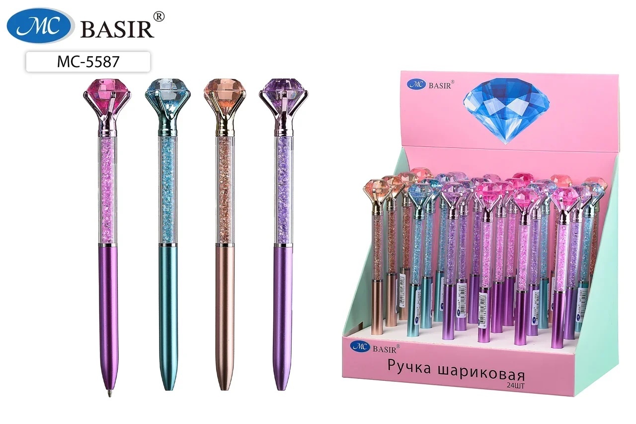 ручка шар. авт.пов.мех. "diamond" синяя асс-т Ручка шар. авт.пов.мех. "diamond" синяя асс-т