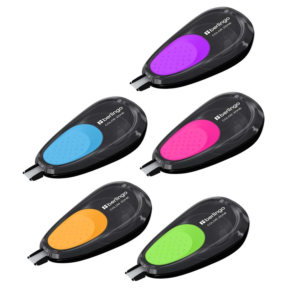 корректирующая лента "berlingo" "color zone" 5ммх8м Корректирующая лента "berlingo" "color zone" 5ммх8м