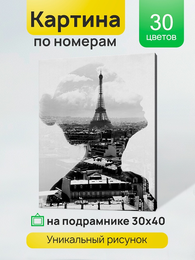 набор д/творч. картина по номерам 30х40см "мечта о париже" (рыжий кот) Набор д/творч. картина по номерам 30х40см "мечта о париже" (рыжий кот)