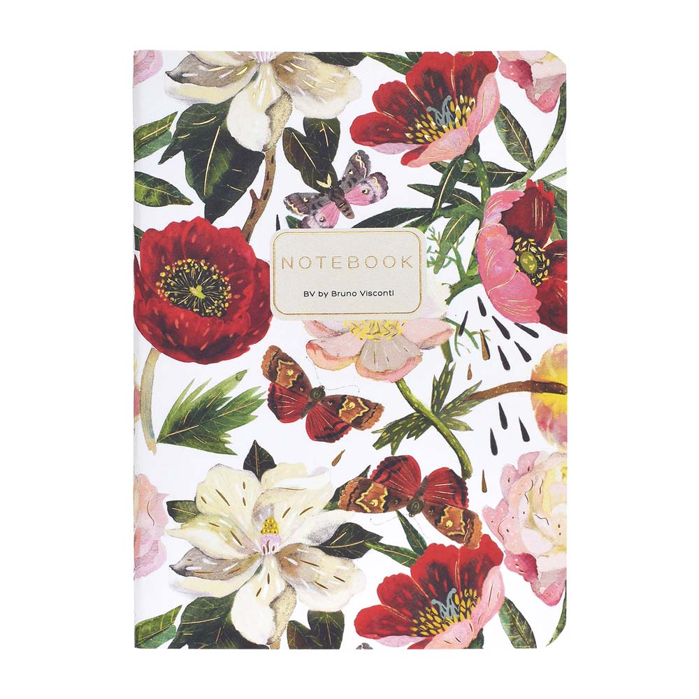 блокнот а6- сшивка 32л. кл. "flora. пионы" (bruno visconti) Блокнот а6- сшивка 32л. кл. "flora. пионы" (bruno visconti)