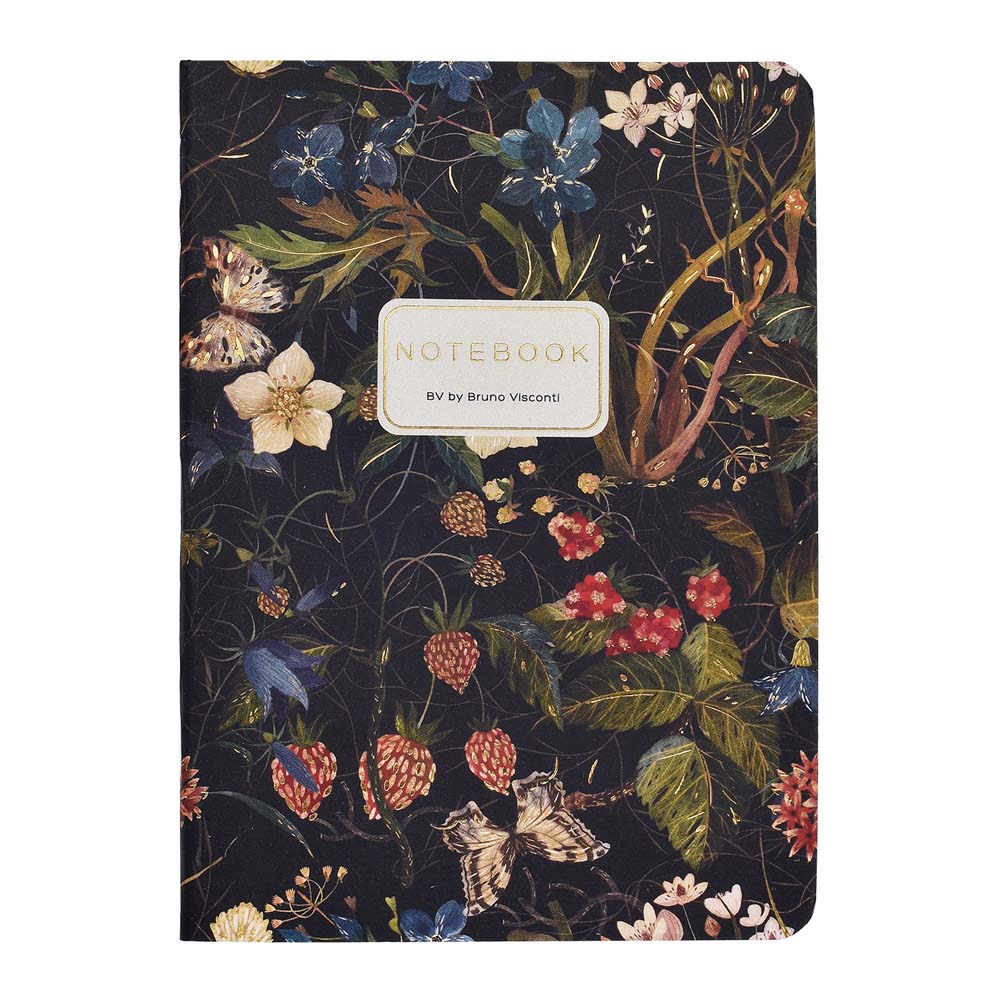 блокнот а6- сшивка 32л. кл. "flora. лесные ягоды" (bruno visconti) Блокнот а6- сшивка 32л. кл. "flora. лесные ягоды" (bruno visconti)